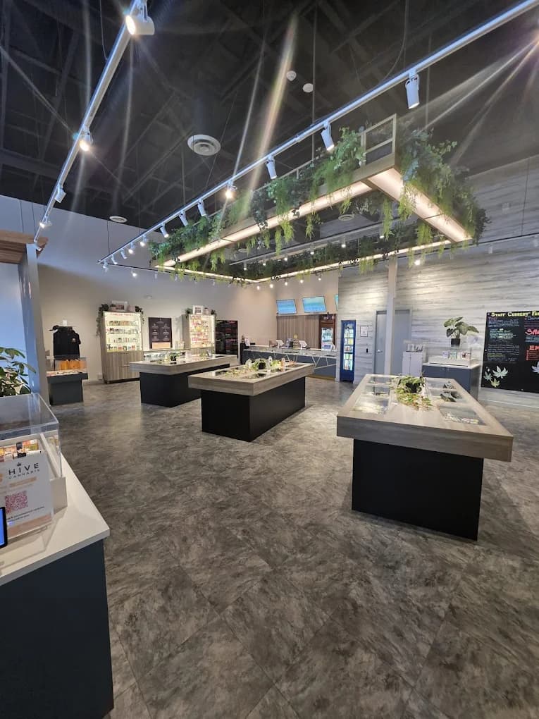 Hive Cannabis Abbotsford store interior