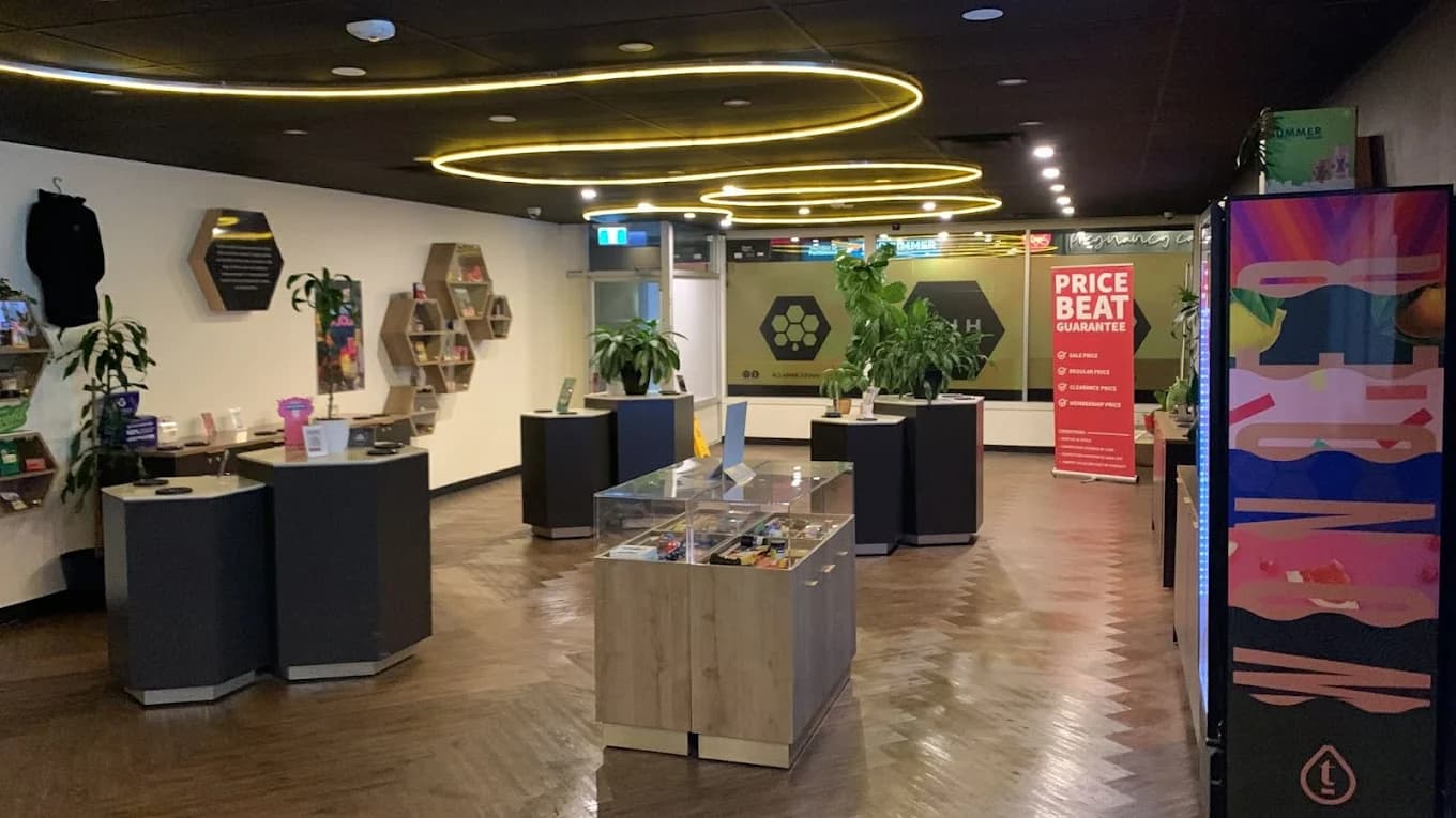 Hive Cannabis Fort St. John store interior